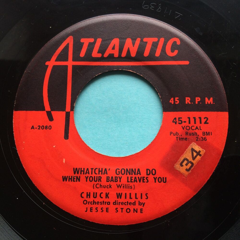 Chuck Willis - Whatcha gonna do - Atlantic - VG+ (stkr stain)