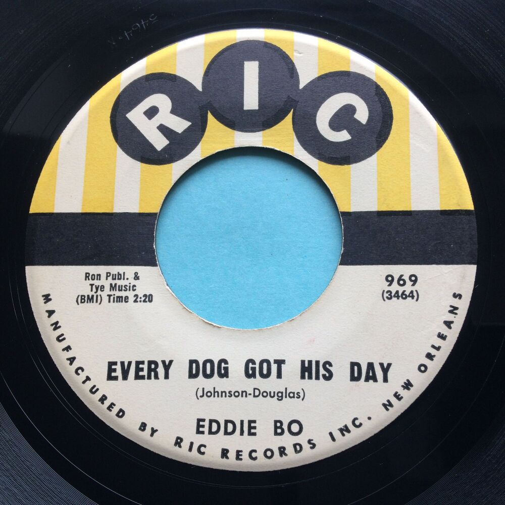 Eddie Bo - Every dog got his day - RIC - VG+
