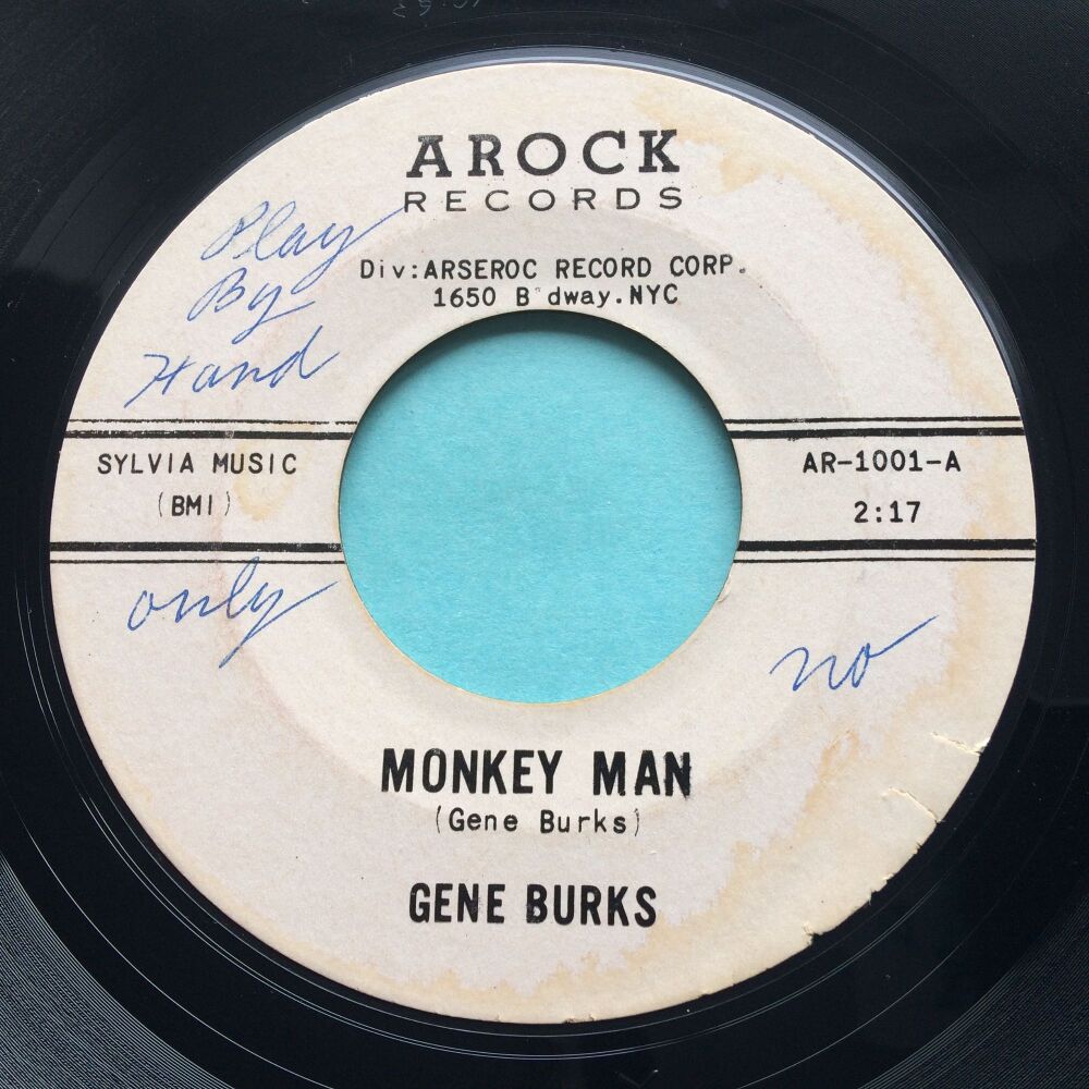 Gene Burks - Monkey man - Arock promo - Ex-
