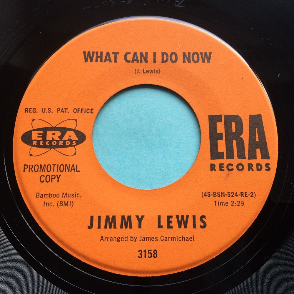 Jimmy Lewis - What can I do now b/w One love - Era - Ex-