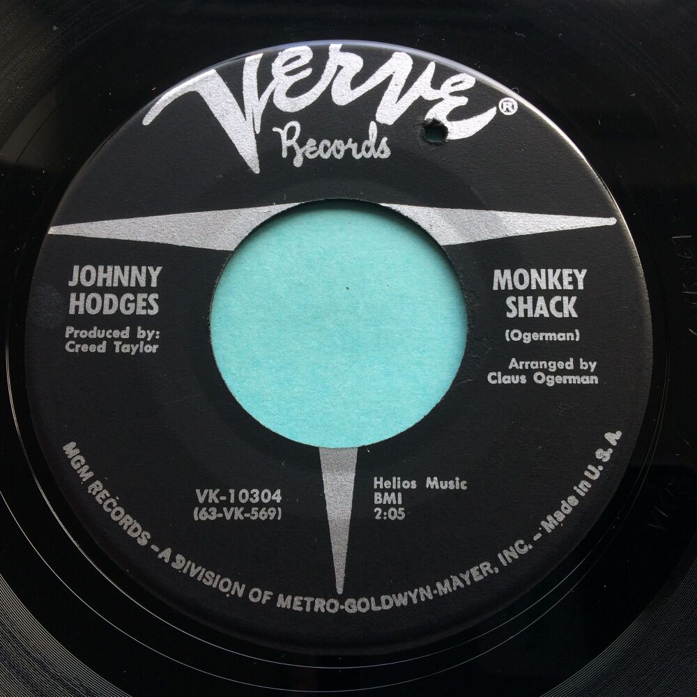 Johnny Hodges - Monkey Shack - Verve - Ex-