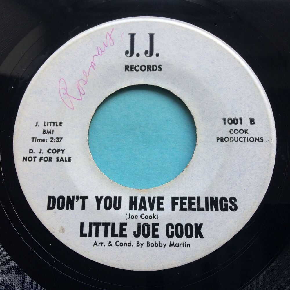 Little Joe Cook - Don't you have feelings - JJ promo - VG+