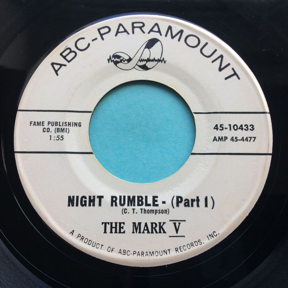 Mark V - Night Rumble - ABC promo  - Ex