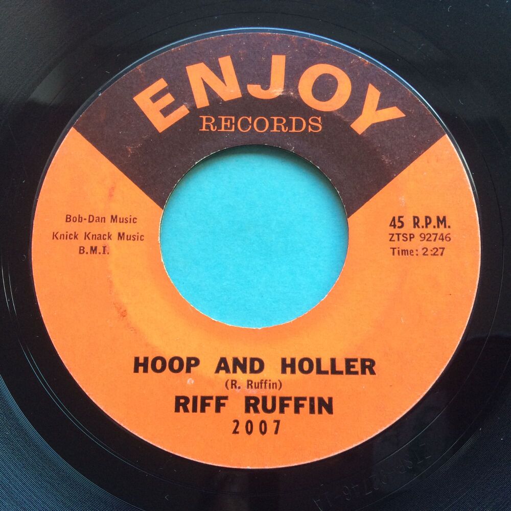 Riff Ruffin - Hoop and holler - Enjoy - VG+