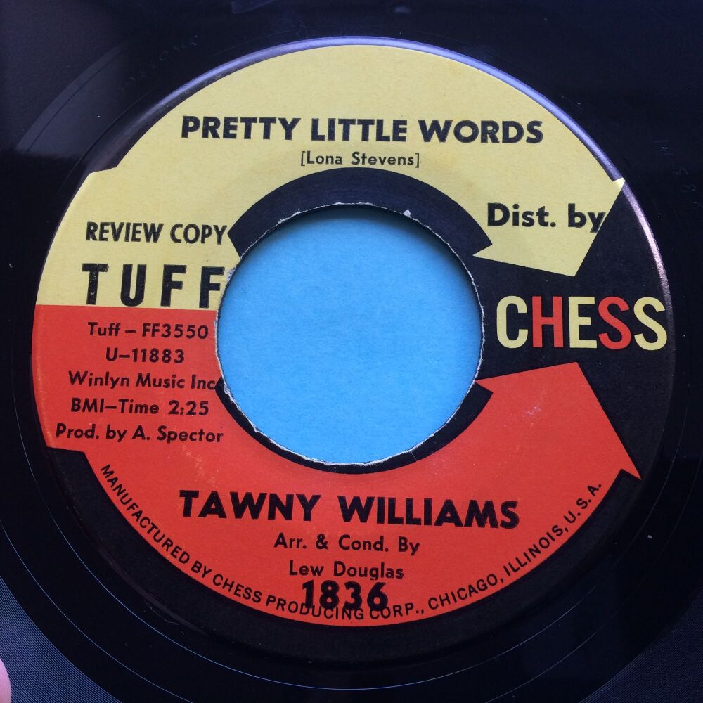 Tawny Williams - Pretty little words b/w You lost me - Chess - Ex