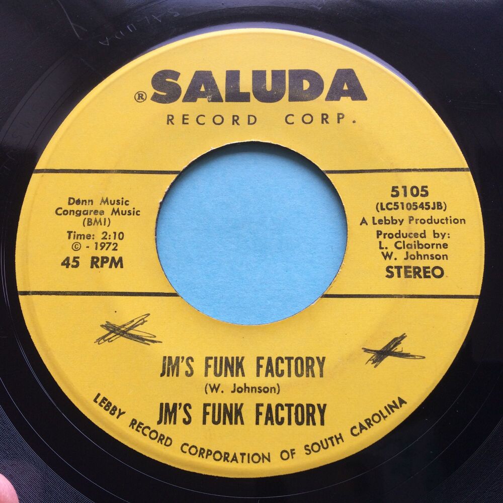Willis Johnson and The JM's Funk Factory - JM's Funk Factory b/w Tell me - 