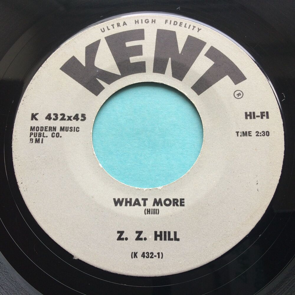 Z Z Hill - What more - Kent - Ex