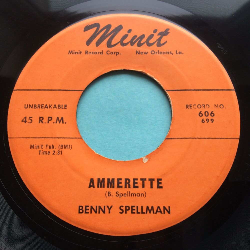 Benny Spellman - Ammerette - Minit - Ex-