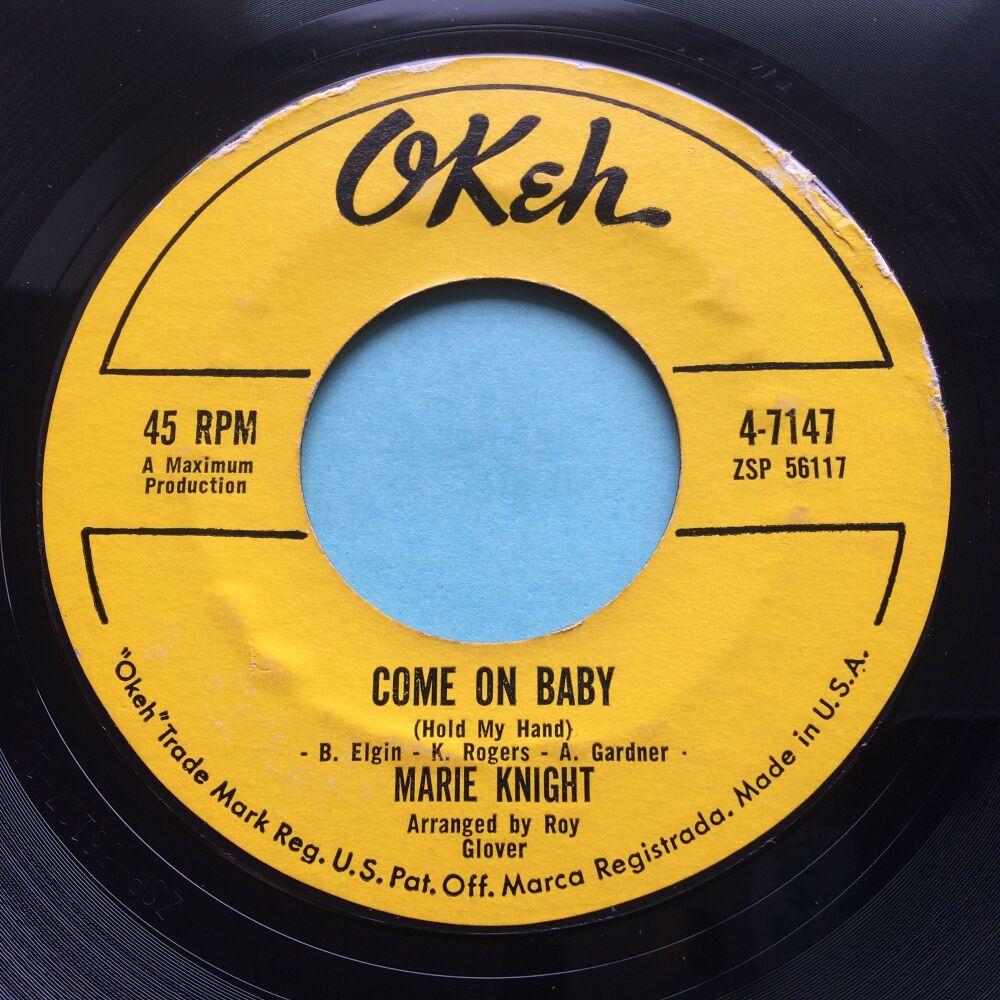 Marie Knight - Come on baby - Okeh - Ex-