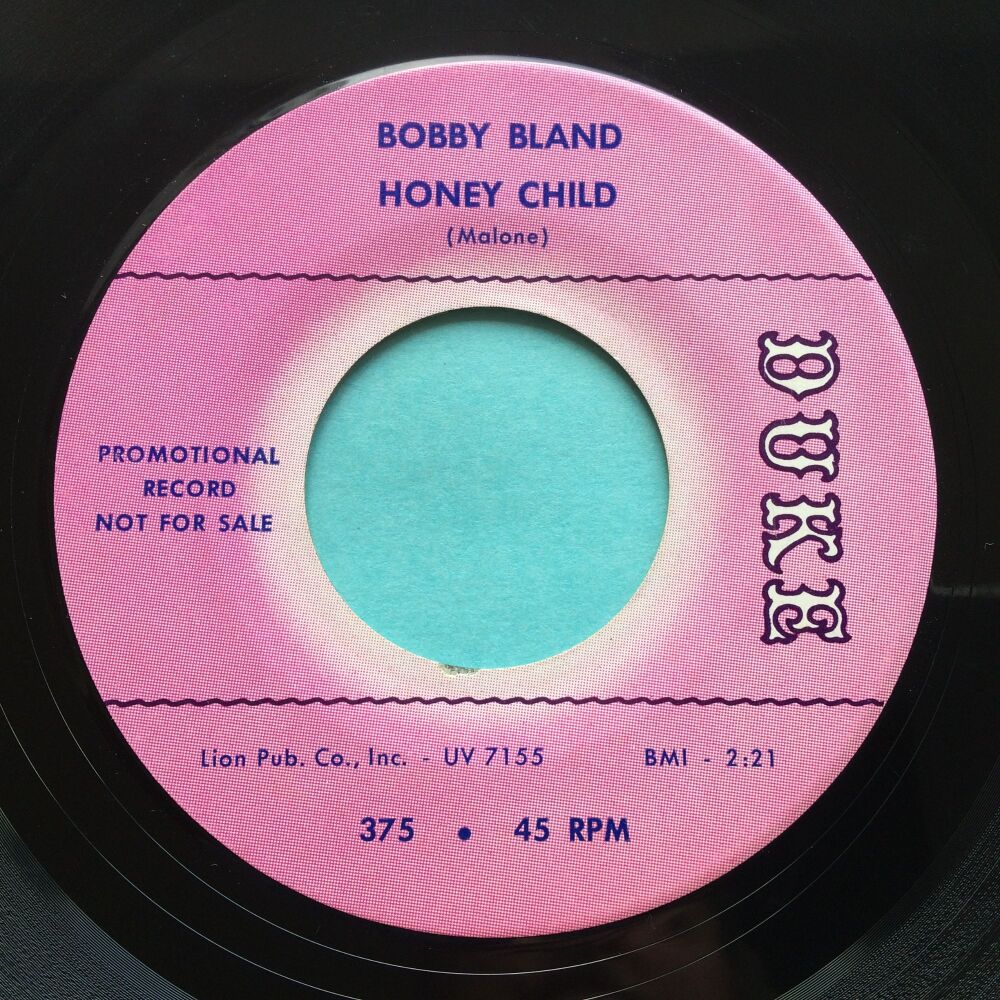 Bobby Bland - Honey Child - Duke promo - Ex-