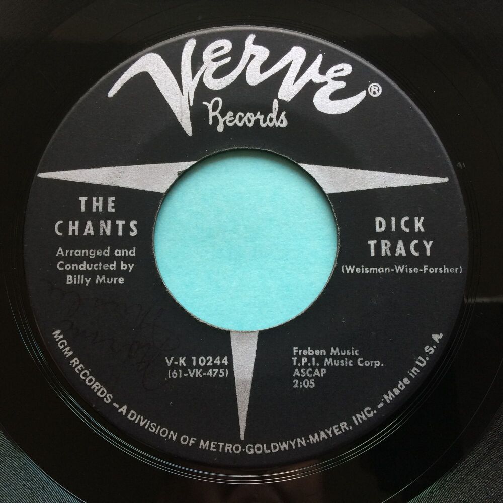 Chants - Dick Tracy - Verve - VG+