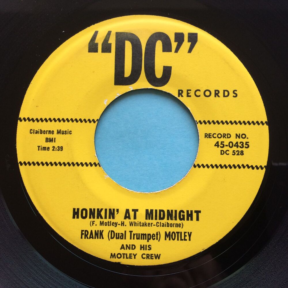 Frank Motley - Honkin' at midnight - DC - Ex