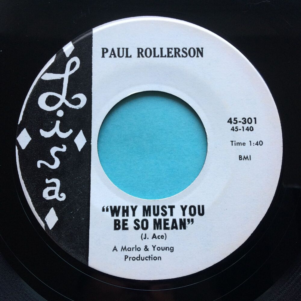 Paul Rollerson - Why must you be so mean - Lisa - Ex