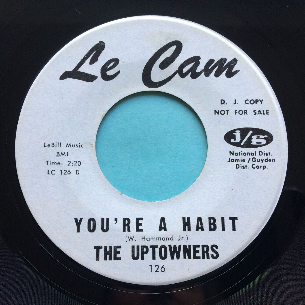 Uptowners - You're a habit b/w Vicki - Le Cam promo - Ex
