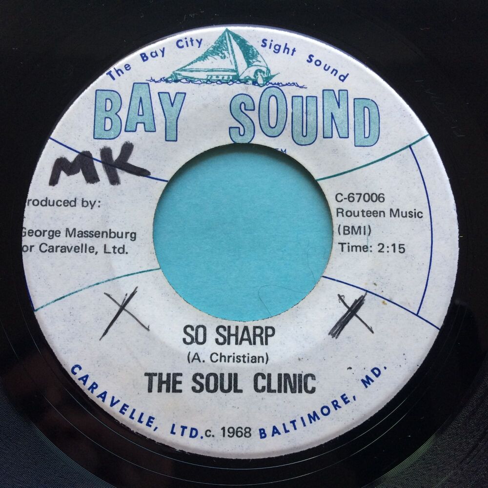 The Soul Clinic - So Sharp - Bay Sound - VG+