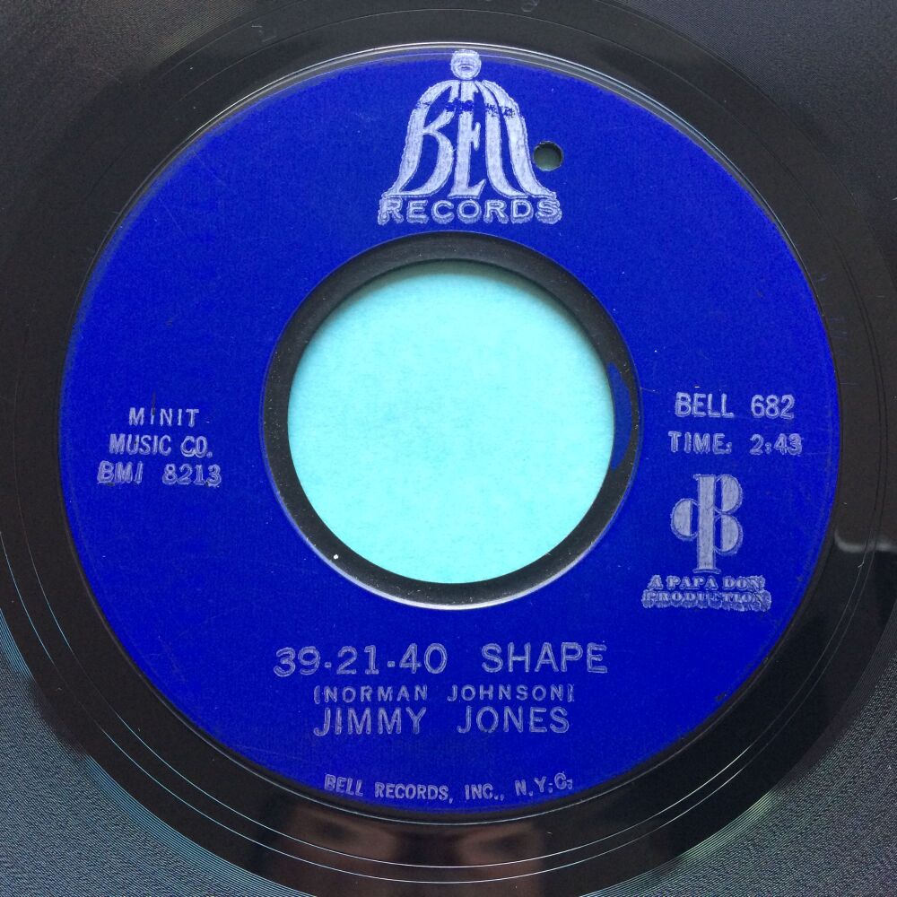 Jimmy Jones - 39-21-40 shape - Bell - Ex-