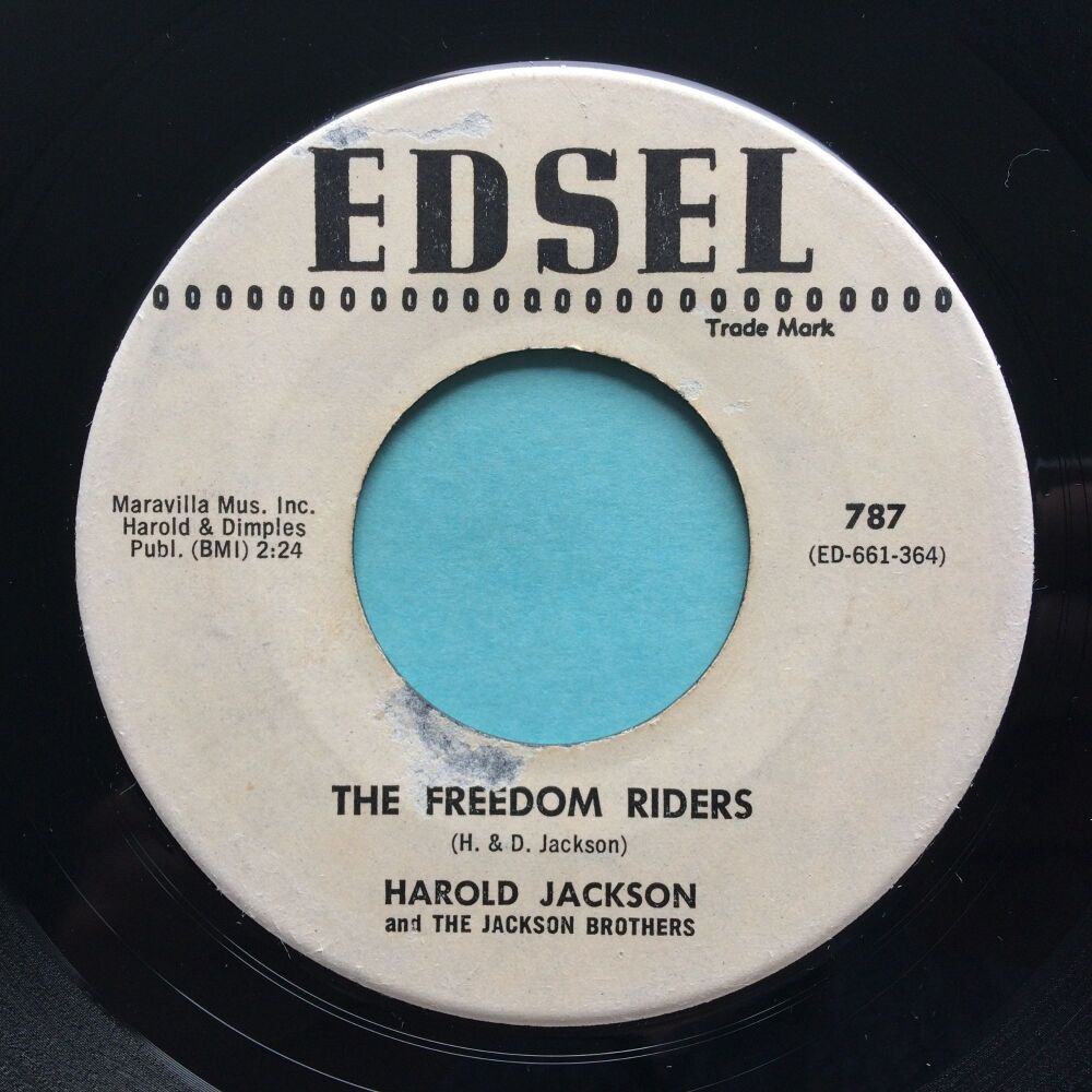 Harold Jackson - The Freedom Riders - Edsel promo - Ex