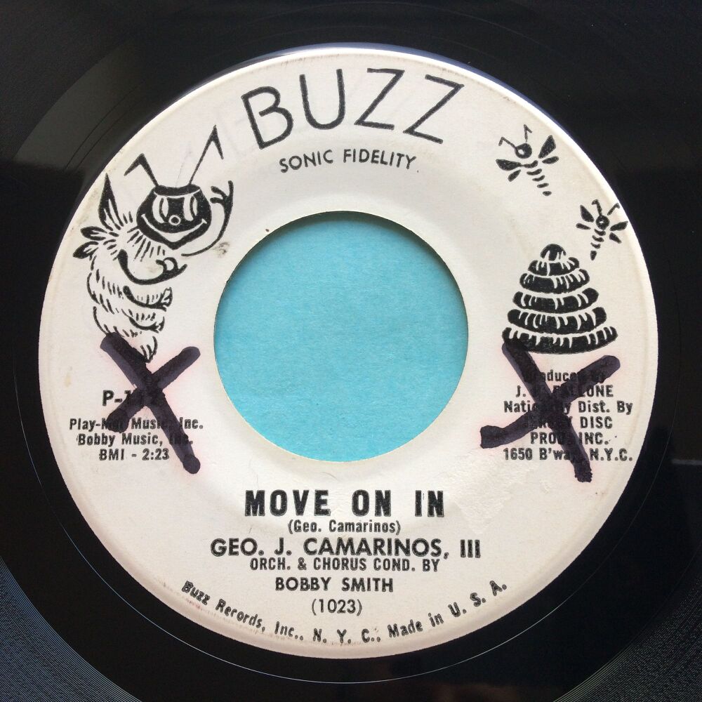 Geo C Camarinos - Move on in - Buzz promo - VG+