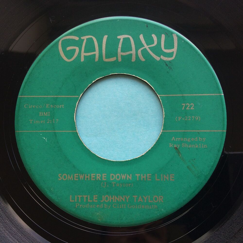 Little Johnny Taylor - Somewhere down the line - Galaxy - Ex
