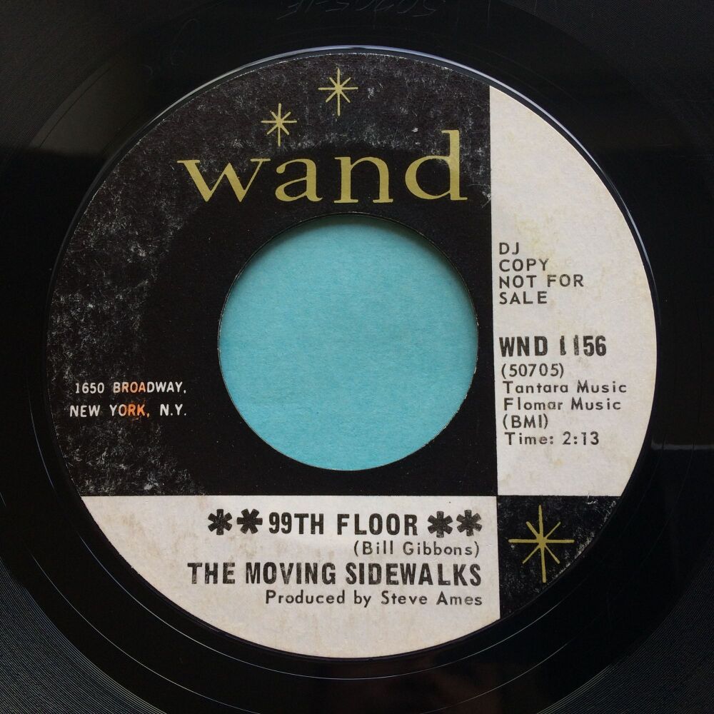 The Moving Sidewalks - 99th floor b/w What are you going to do - Wand promo - VG plays VG+
