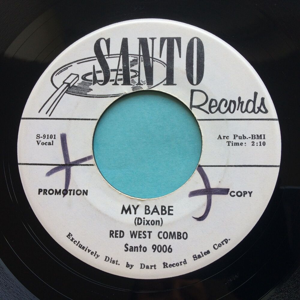 Red West Combo - My babe - Santo promo - VG+