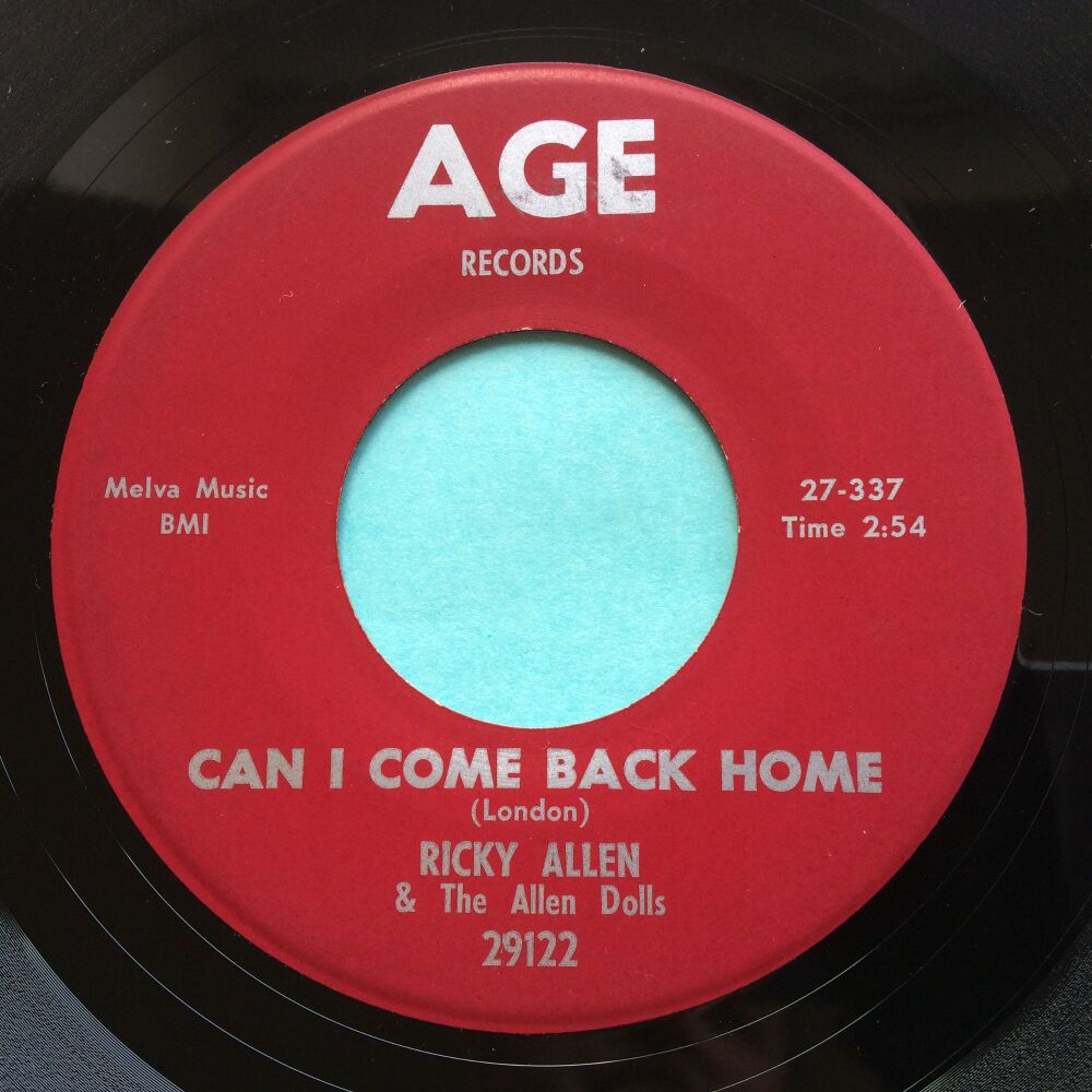 Ricky Allen - Can I come back home - Age - Ex