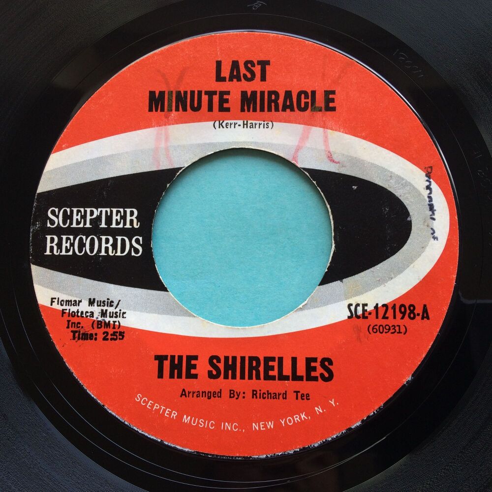Shirelles - Last minute miracle - Scepter - Ex- (wol)