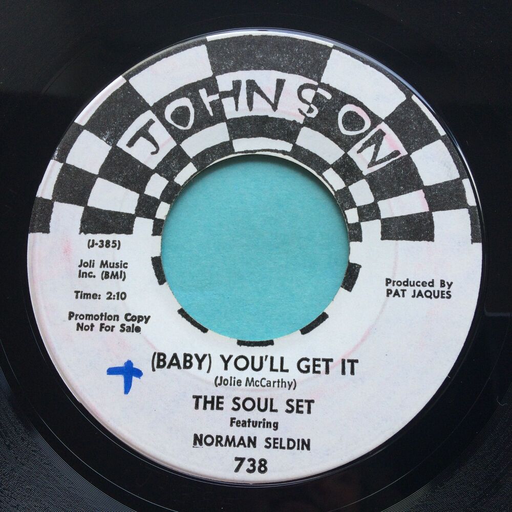 Soul Set - (Baby) You'll get it - Johnson promo - Ex