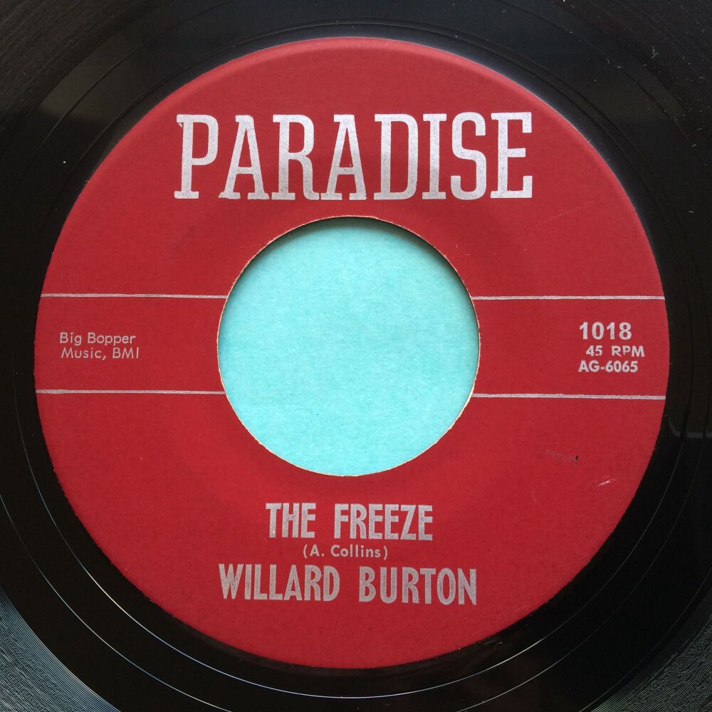 Willard Burton - The freeze - Paradise - VG+