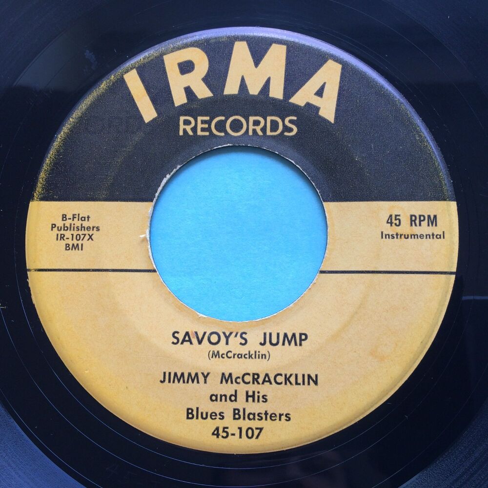 Jimmy McCracklin - Savoy's Jump - Irma - Ex-