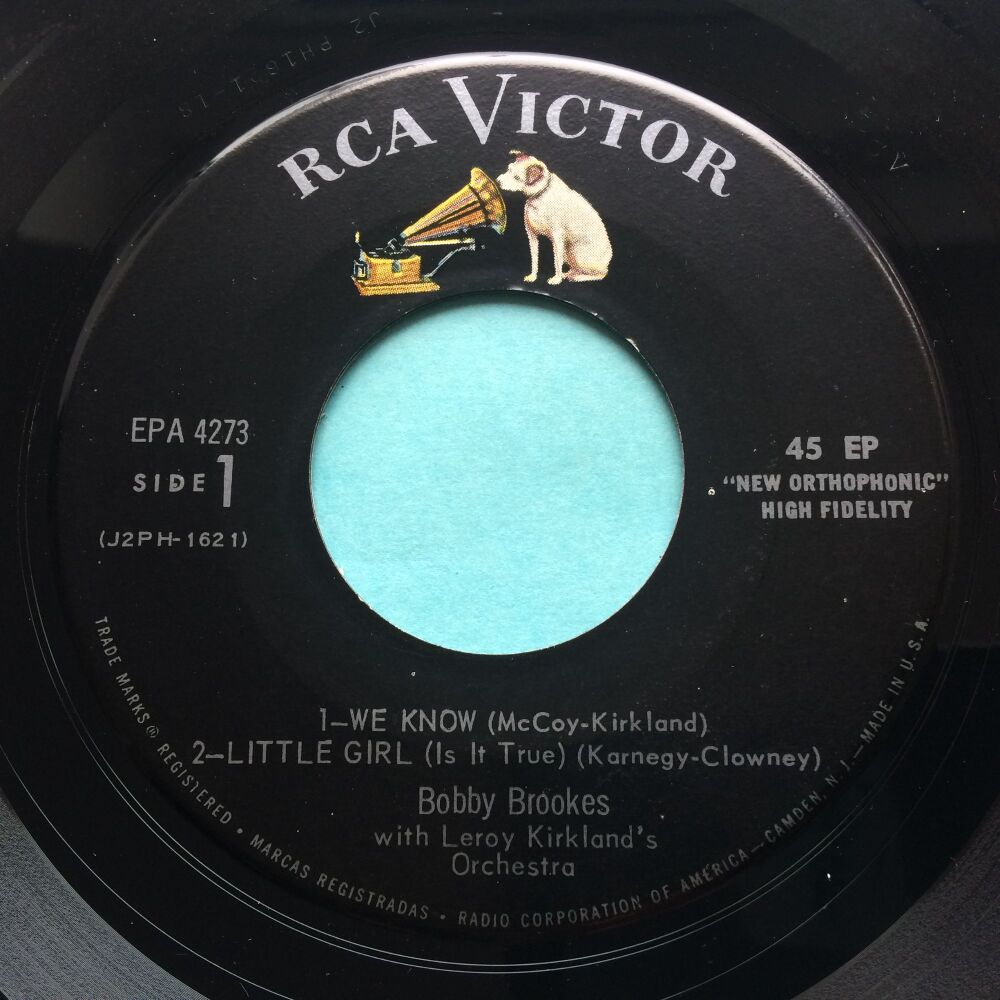 Bobby Brookes - Little Girl (EP + 3 other tracks inc pic sleeve) - RCA - VG+