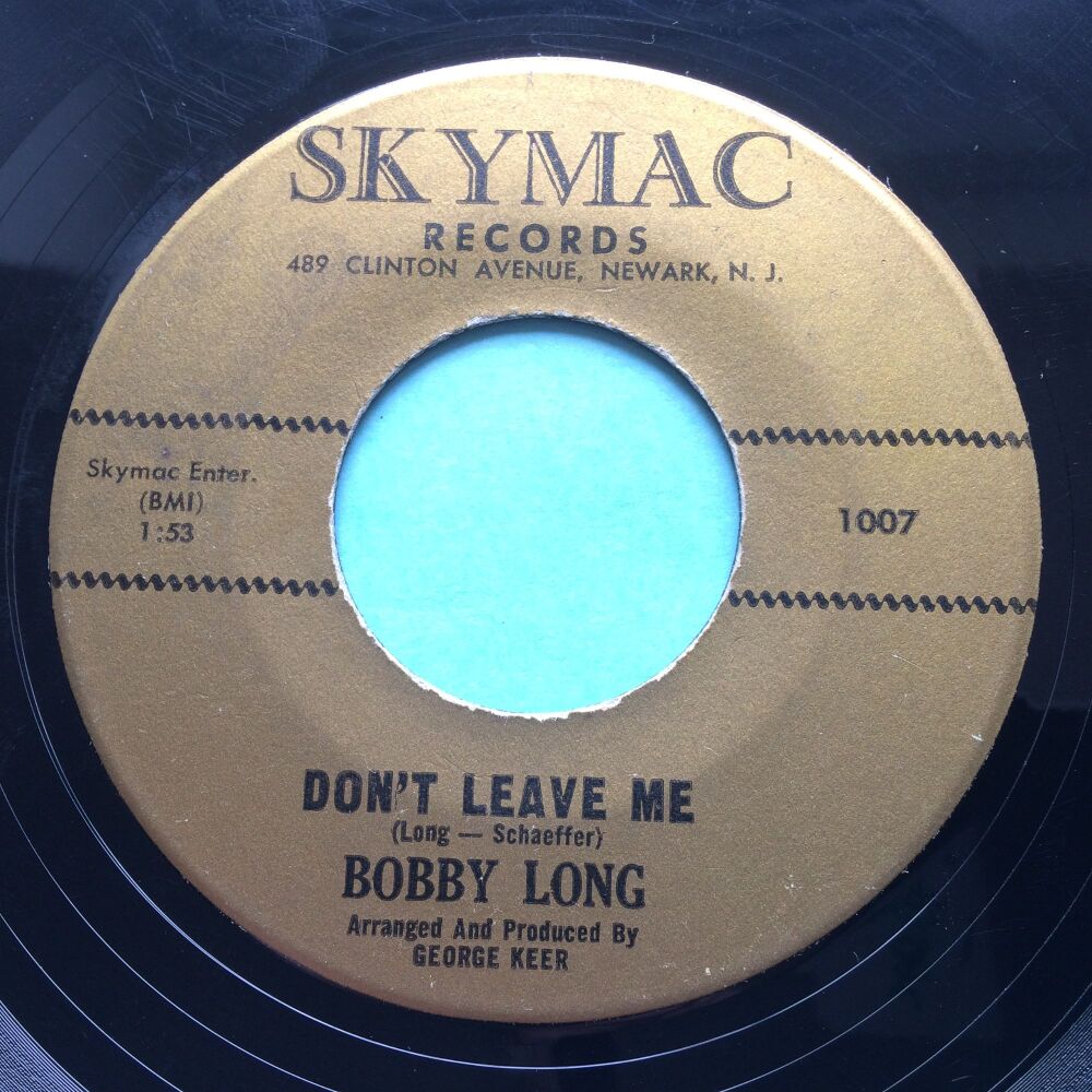 Bobby Long - Don't leave me - Skymac - VG+