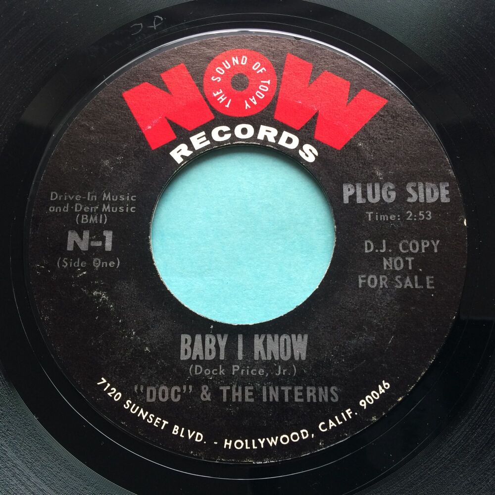 Doc & The Interns - Baby I know Now - Now promo - Ex-