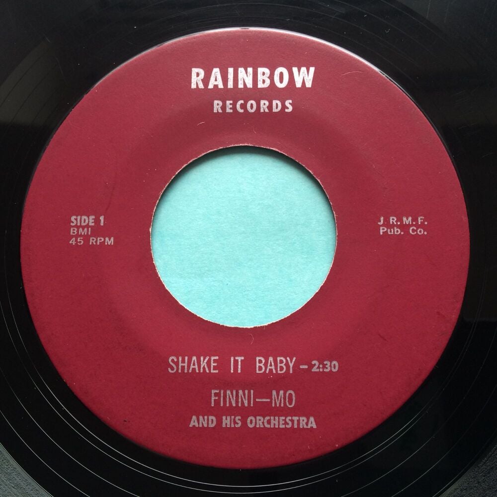 Finni-Mo - Shake it baby b/w Before I say I do - Rainbow - VG+