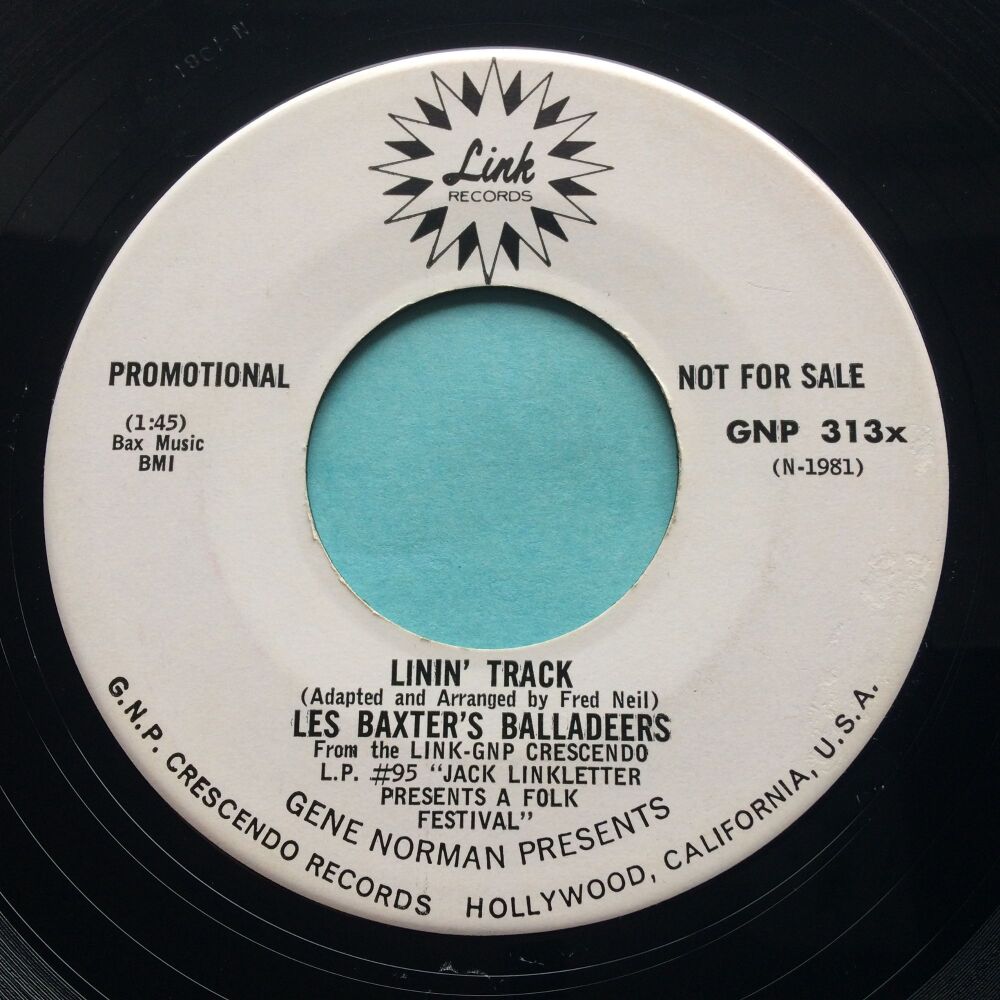 Les Baxter's Balladeers - Linin' Track - Link promo - Ex