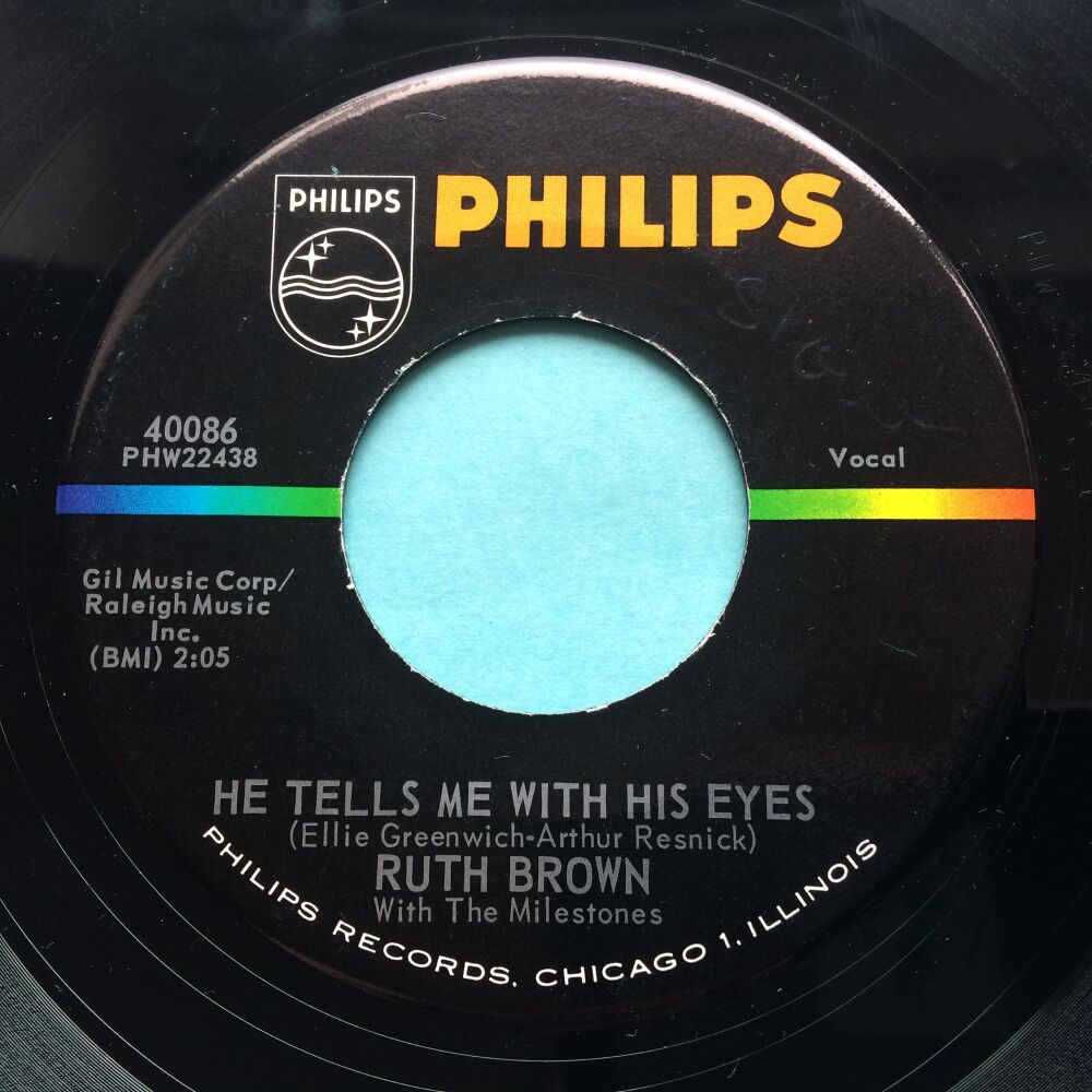 Ruth Brown - He tells me with his eyes - Philips - Ex