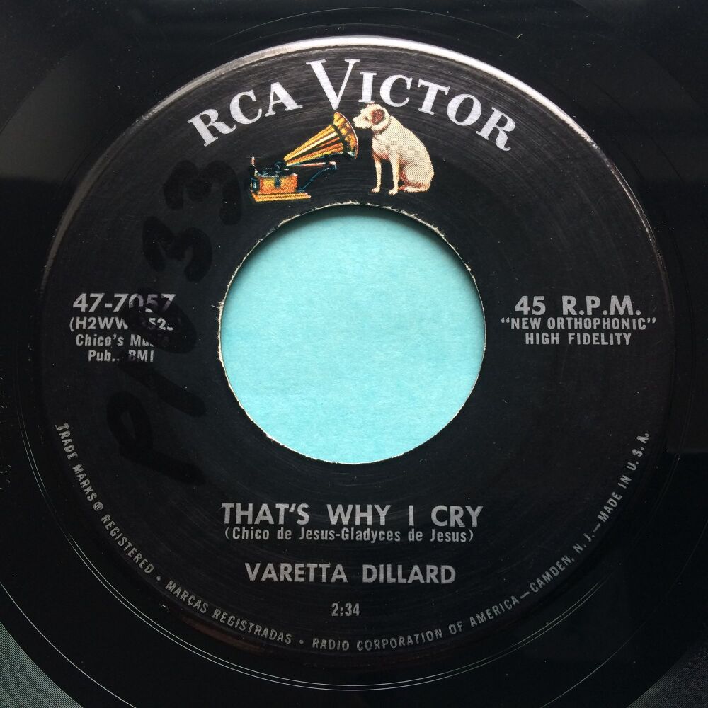 Varetta Dillard - That's why I cry - RCA - Ex- (wol)
