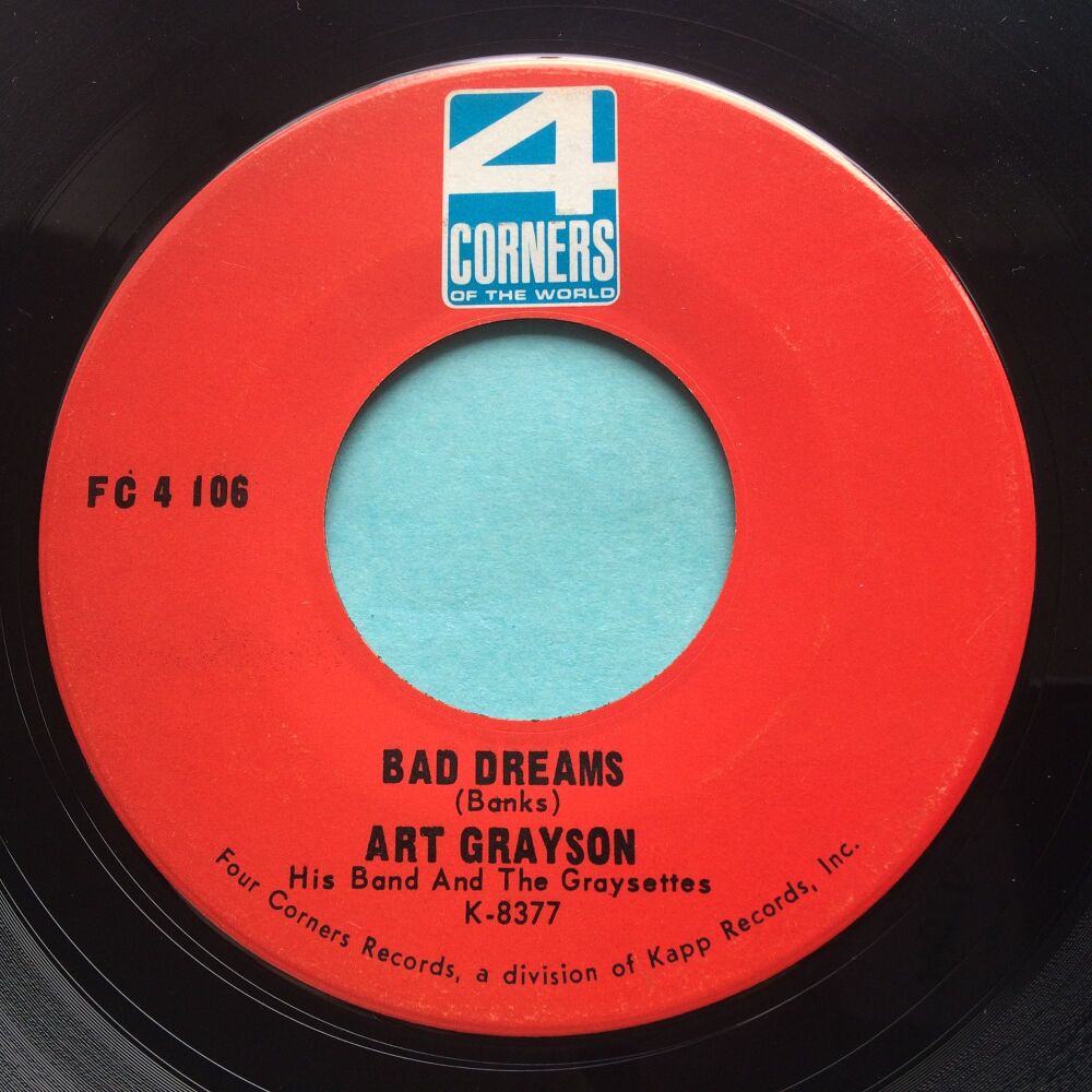 Art Grayson - Bad Dreams - Four Corners - VG+