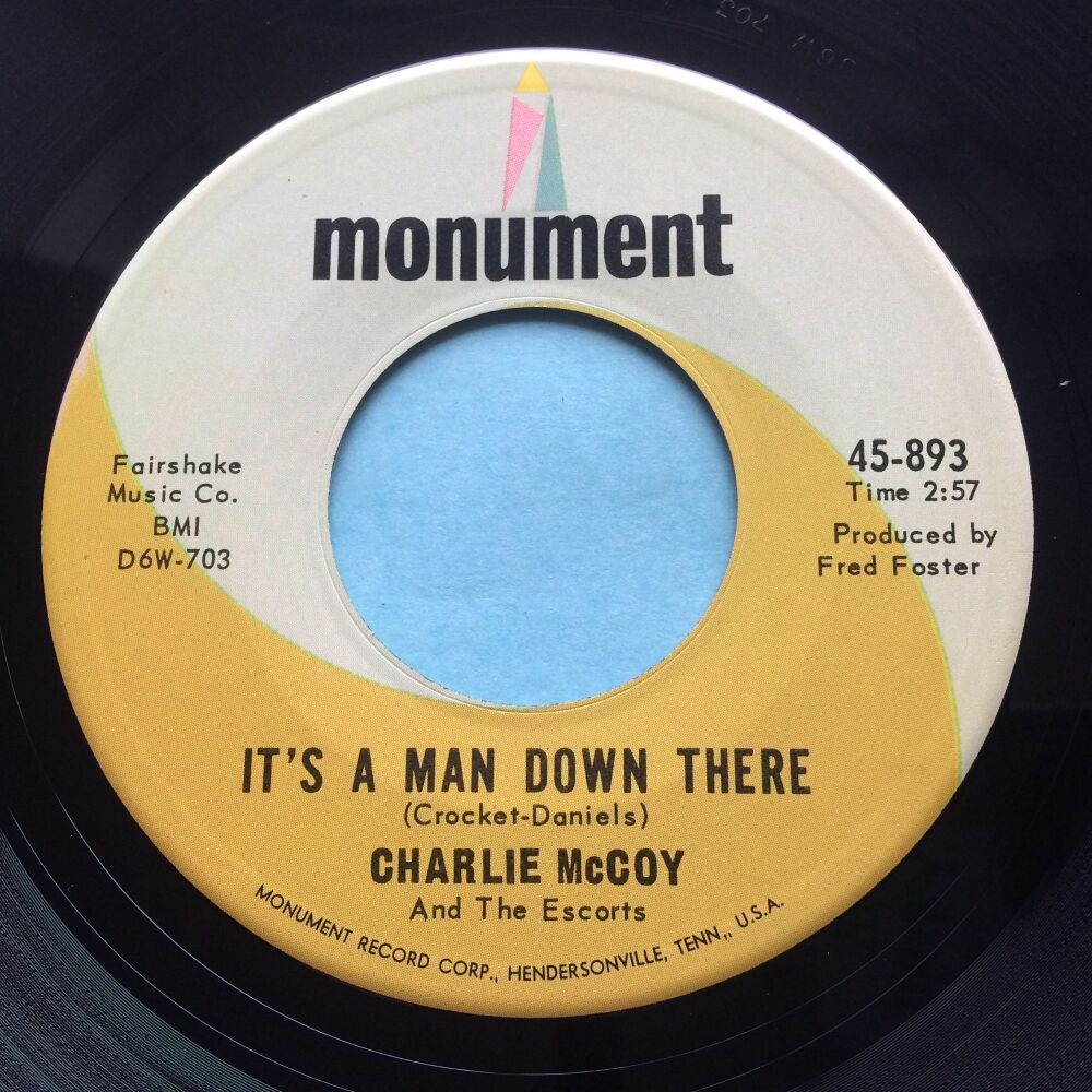 Charlie McCoy - It's a man down there - Monument - Ex
