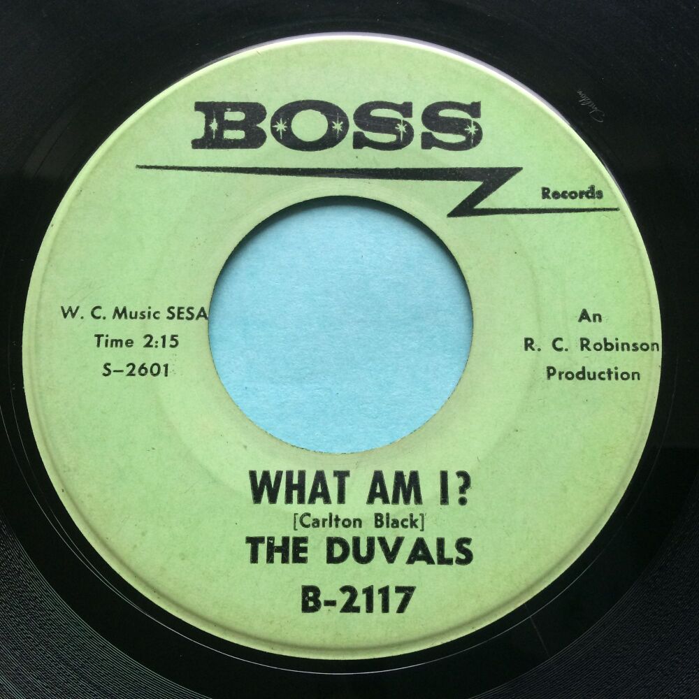 Duvals - What am I b/w Cotton - Boss - VG+