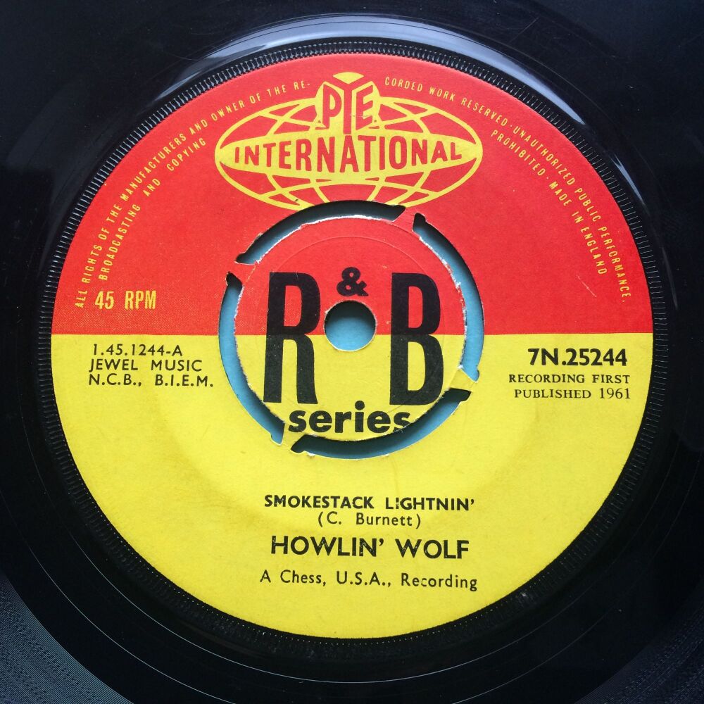 Howlin' Wolf - Smokestack Lightnin' - U.K. Pye International R&B Series - VG+