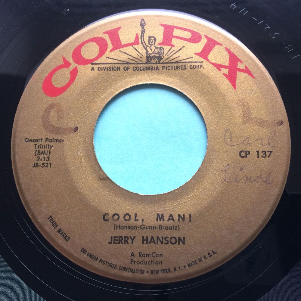 Jerry Hanson - Cool man - Colpix - Ex