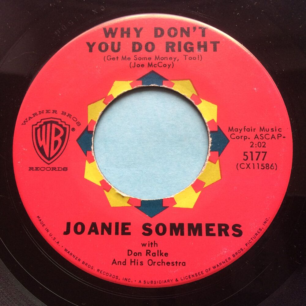 Joanie Sommers - Why don't you do right - WB - Ex