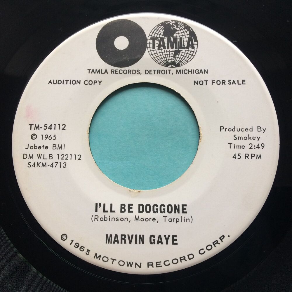 Marvin Gaye - I'll be doggone - Tamla promo - Ex-