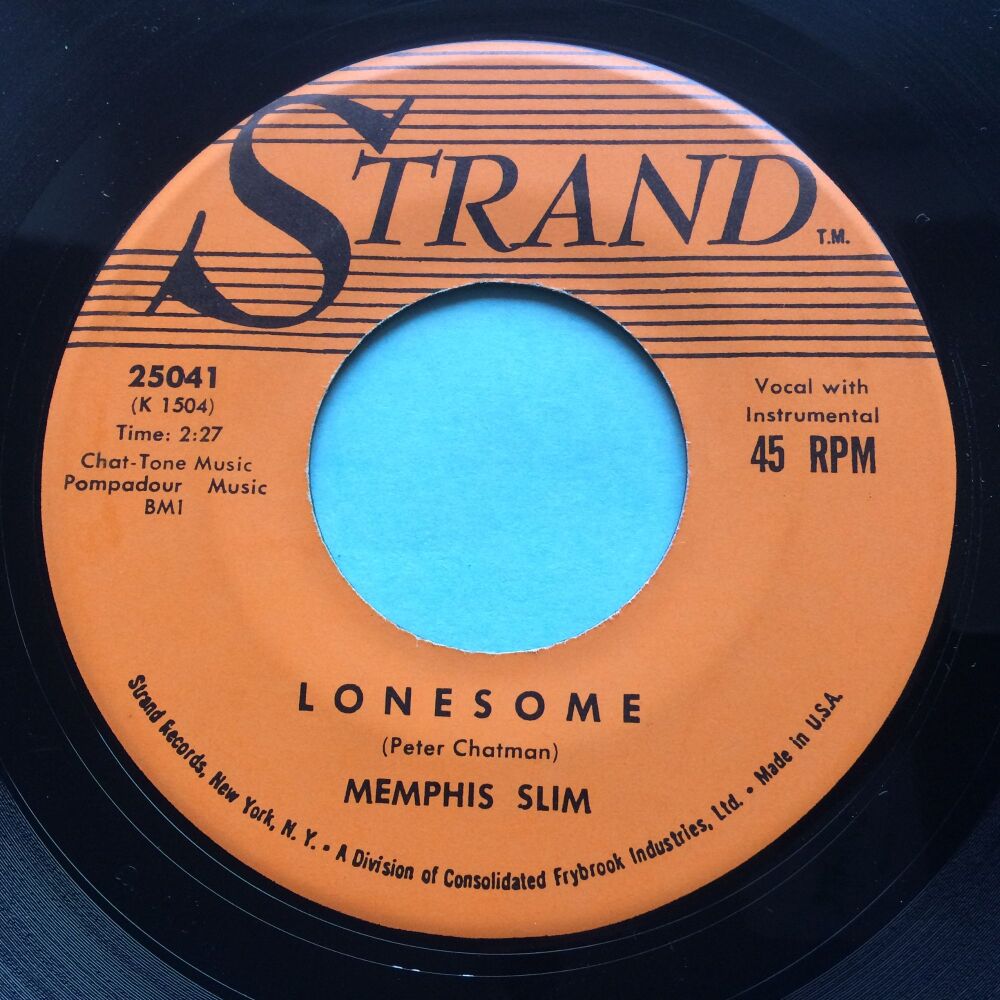 Memphis Slim - Lonesome - Strand - Ex