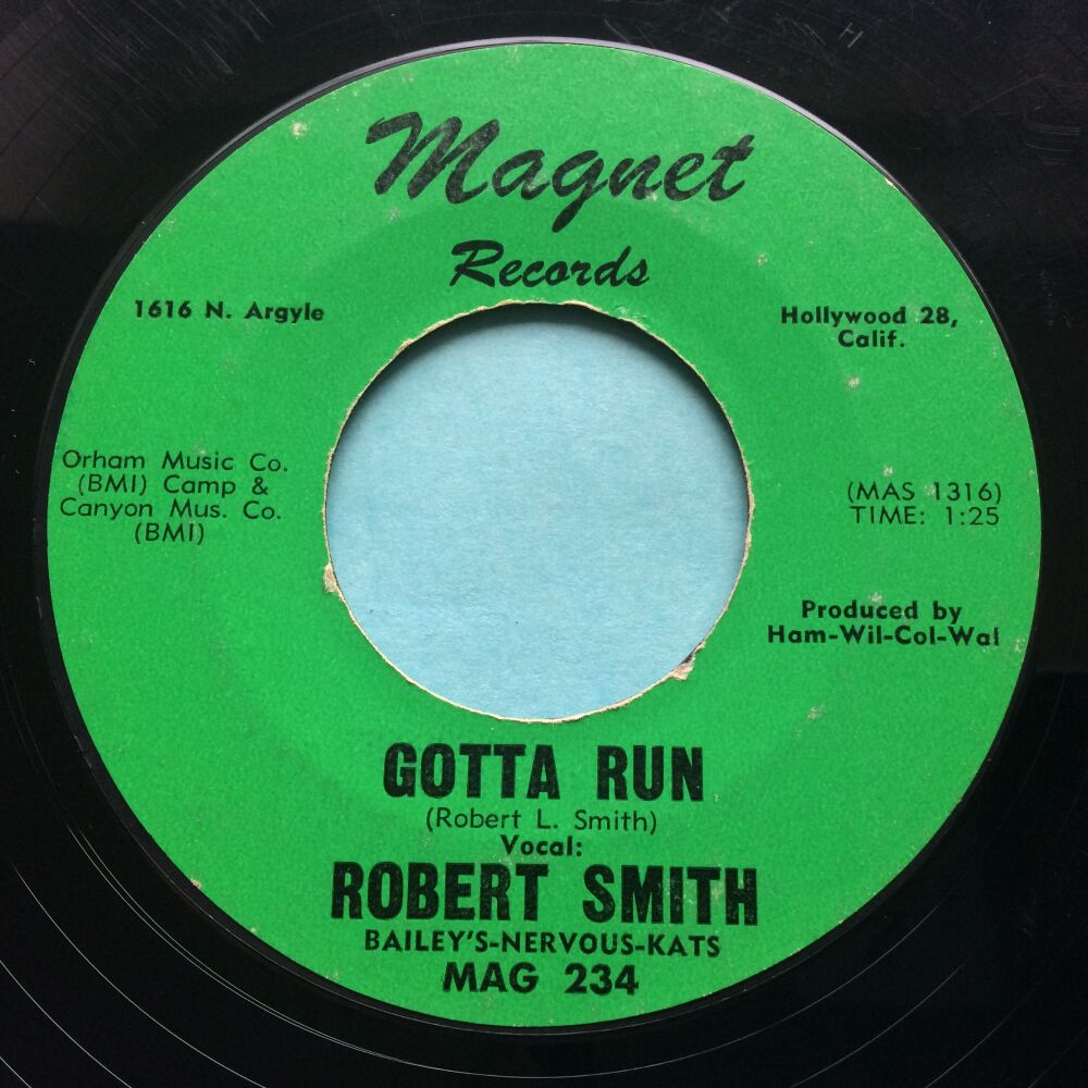Robert Smith - Gotta Run - Magnet - VG+