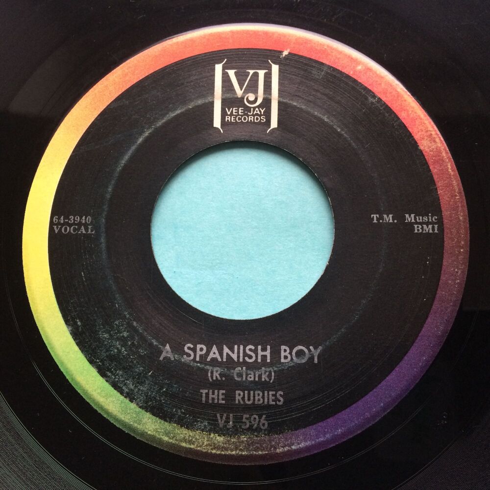 Rubies - A Spanish Boy b/w Deeper - VJ - VG+