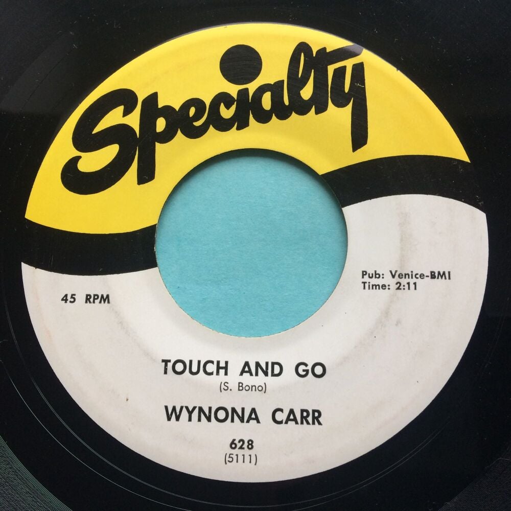 Wynona Carr - Touch and go - Specialty - Ex-