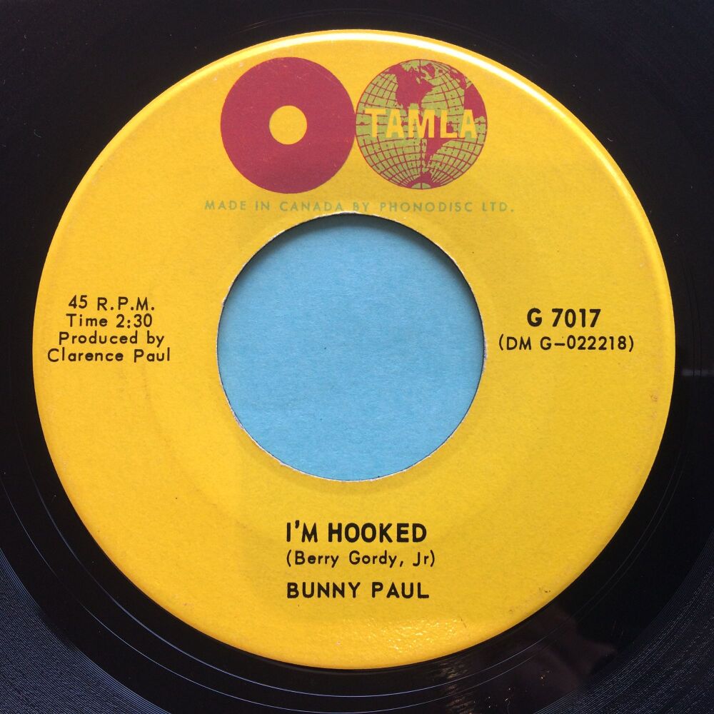 Bunny Paul - I'm hooked - Tamla (Canadian) - Ex-