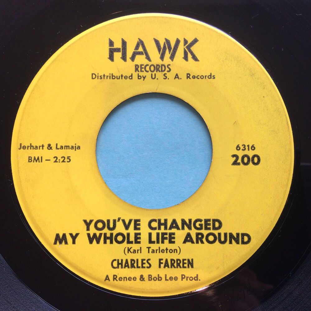 Charles Farren - You've changed my whole life around - Hawk - VG+